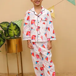 UNBIND Boys Graphic Printed Night suit-image-92