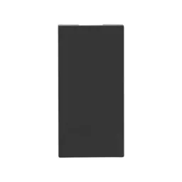 Legrand Blanking Plate Allzy 1 Module Matt Black, 6812 69 (Pack of 40 Pcs)-42
