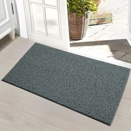 Kuber Industries Grey Water Absorbing Door Mat-11
