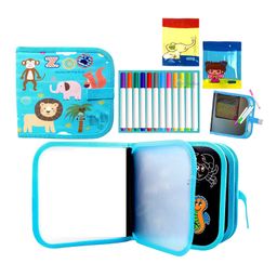 New Pinch Wipe and Clean Doodle Magic Drawing Book with 14 Pages 12 Magic Colors and 2 Wipes - (cover design may vary )-32