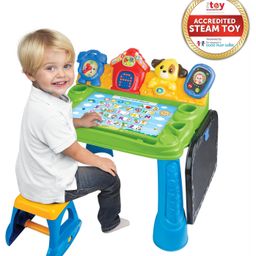 Winfun Smart Touch N Learn Activity Desk with LED Screen & Stool  - Multicolor-18