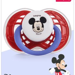 Babyhug Disney Mickey Mouse Pacifier - Red-28
