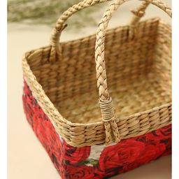 Seagrass Hamper Basket, Fruit Basket - Medium-picture-20