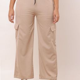 Adore Wear Women Relaxed Fit Cargos Trousers-image-71