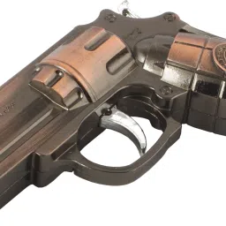 Grenade Handle Gun Shaped Pocket Lighter with LED Light - WindProof Jet Flame pocket Lighter - Pocket Lighter-10