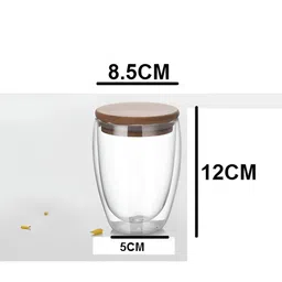 We3 Transparent Solid Glass Glossy Mugs Set of Cups and Mugs image 3