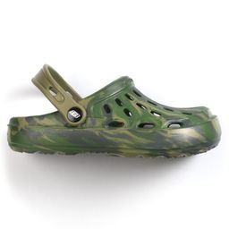 Skechers Clogs with Backstrap  Closure Camo Print- Green image 4