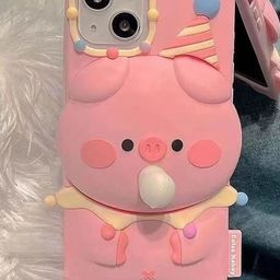 CASE CREATION Cartoon Characters Printed iPhone 14 Pro Bumper Case Mobile Accessories-16