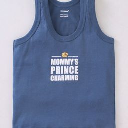 Cucumber Sinker Sleeveless Vests Text Print Pack of 3 (Color & Print May Vary) image 4
