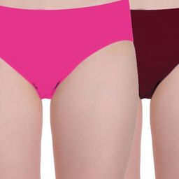 FiveFlag Mid-Rise Cotton Blend Briefs-image-94
