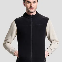 BOLDFIT Men Mock Collar Solid Casual Bomber Jacket-picture-18