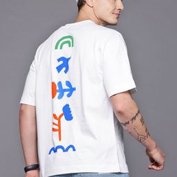 Allen Solly Printed Relaxed Pure Cotton T-shirt-image-78