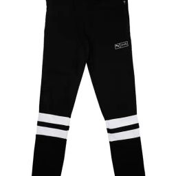 Puma Kids Virat Kohli One8 Black Color Block Pattern Trackpants-image-86