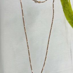 Arte Jewels 925 Sterling Silver Golden Chains for Women-picture-5