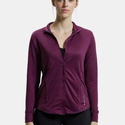 Jockey Purple Regular Fit Sports Jacket-picture-41