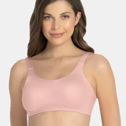 Amante Blush Pink Non Wired Non Padded Full Coverage Bra-picture-17
