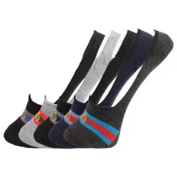 Dollar Multi Cotton Self Pattern Socks - Pack of 5-image-68