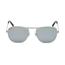 WEB EYEWEAR Grey Square Sunglasses Designed in Italy-image-93