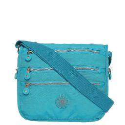 Baomi Blue Solid Medium Cross Body Bag-image-20
