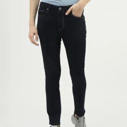 United Colors of Benetton Navy Regular Fit Jeans-image-87