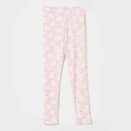 Fame Forever by Lifestyle Kids Pink Cotton Printed Leggings-image-37