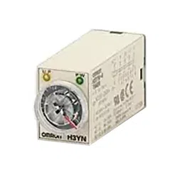 Omron 2 to 60 s Output Time-Limit DPDT Relay, H3Y-2 DC24 60S-61