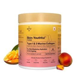 Setu Peach Mango Flavor Skin Youthful Marine Collagen Powder - 210 gm-7