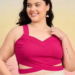 KIBO CURVE Women Shoulder Straps Tank Crop Top-picture-17