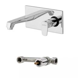 CERA Vine Quarter Turn Basin Spout Exposed Part and Concealed Part, F1020653 + F4055101 (Set of 2 Pcs)-29