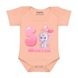 Arvesa 5 Month Baby Printed Bodysuit-image-71