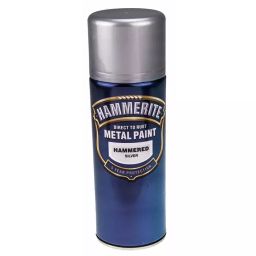 Hammerite 400ml Silver Ha mmered Spray Paint, 5084783-image-72