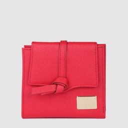 Van Heusen Women Red Three Fold Wallet-image-24