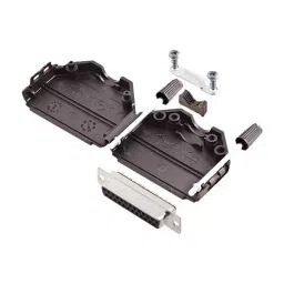 AMPHENOL COMMUNICATIONS SOLUTIONS D SUB CONNECTOR, RCPT, 25POS, SOLDER, L17DPPK25-BK+L77SDB25S-picture-9