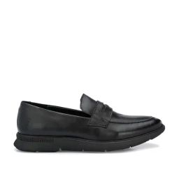 Legwork Men's Black Formal Loafers-image-39