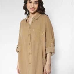 American Eagle Outfitters Brown Relaxed Fit Shirt-picture-35