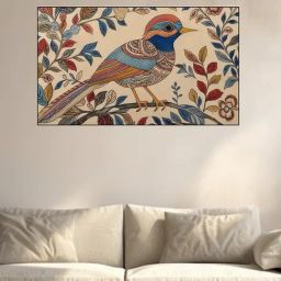 Nestroots Elegant Art Series Multi Frame Floral Canvas Wall Painting-18