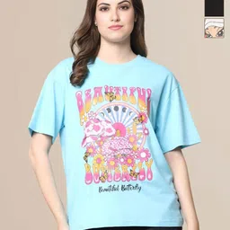 Mast & Harbour Women 2 Printed T-shirt-image-40