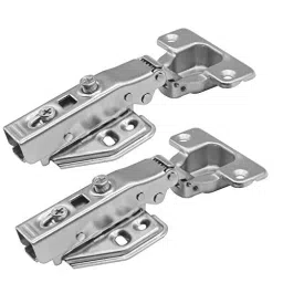 ABRO3D Zorrofit Concealed Hydraulic Clip-on Hinge Mild Steel ‎Silver Zinc Plated, ZHS-363-FC (Set of 2)-17