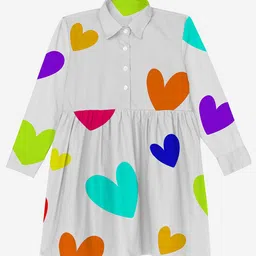 Anaario Print Organic Cotton A-Line Dress-picture-3