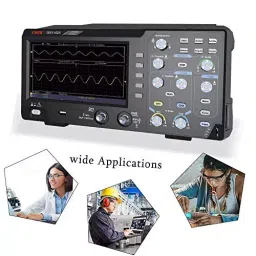 amiciSense Oscilloscope 2 Channel 110 MHz Bandwidth 1GS Sampling Rate 17.78 cm (7 inch) LCD Display image 4