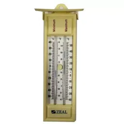 Japsin Instrumentation Zeal Minimum and Maximum Wall Thermometer -40 to 50°C Range, JIPL-MIN-MAX-24