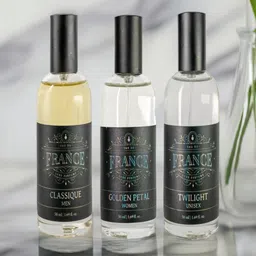Eau DuFrance Set Of 3 Golden Petal, Classique & Twilight Eau De Parfum - 50 ml Each-11