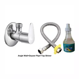 Fastgear Fusion Bathroom Faucet Set Stainless Steel Chrome Finish Silver, FG1057-image-80