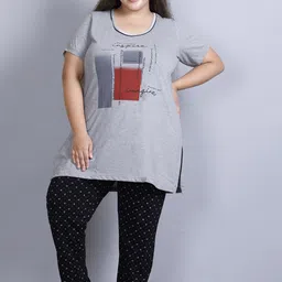 CUPID Women Printed Night suit-image-6