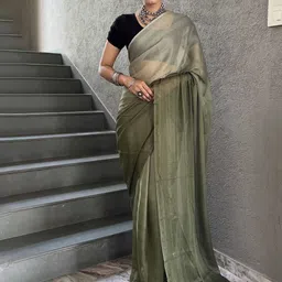 KALINI Ombre Pure Chiffon Ready to Wear Saree-image-52