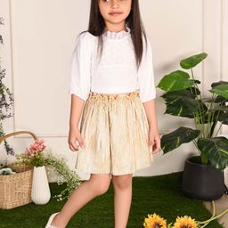 LilPicks Girls Embellished Top With Skirt-image-14