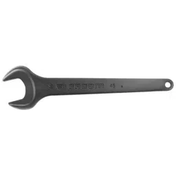FACOM 60 mm Satin Chrome Stainless Steel Open End Wrench, 45.6-2