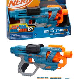 Nerf Elite 2.0 Commander RD-6 Blaster - Blue-11