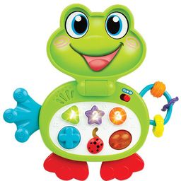 Winfun Busy Animal Froggy Laptop with Lights & Music - Green-25