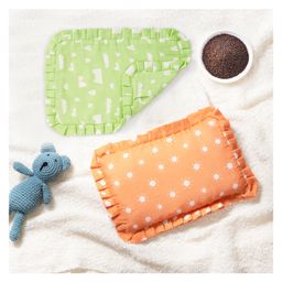 SuperBottoms Muslin Cover Mustard Seed Pillow for Baby 0-6 Months | Zip Closure | Rai Pillow for Newborns with extra Pillow Cover-picture-23